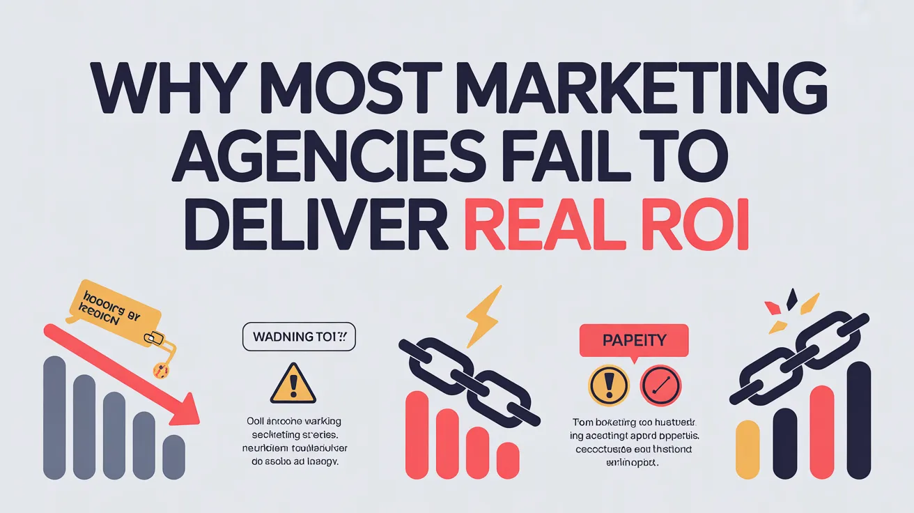 Why Most Marketing Agencies Fail to Deliver Real ROI